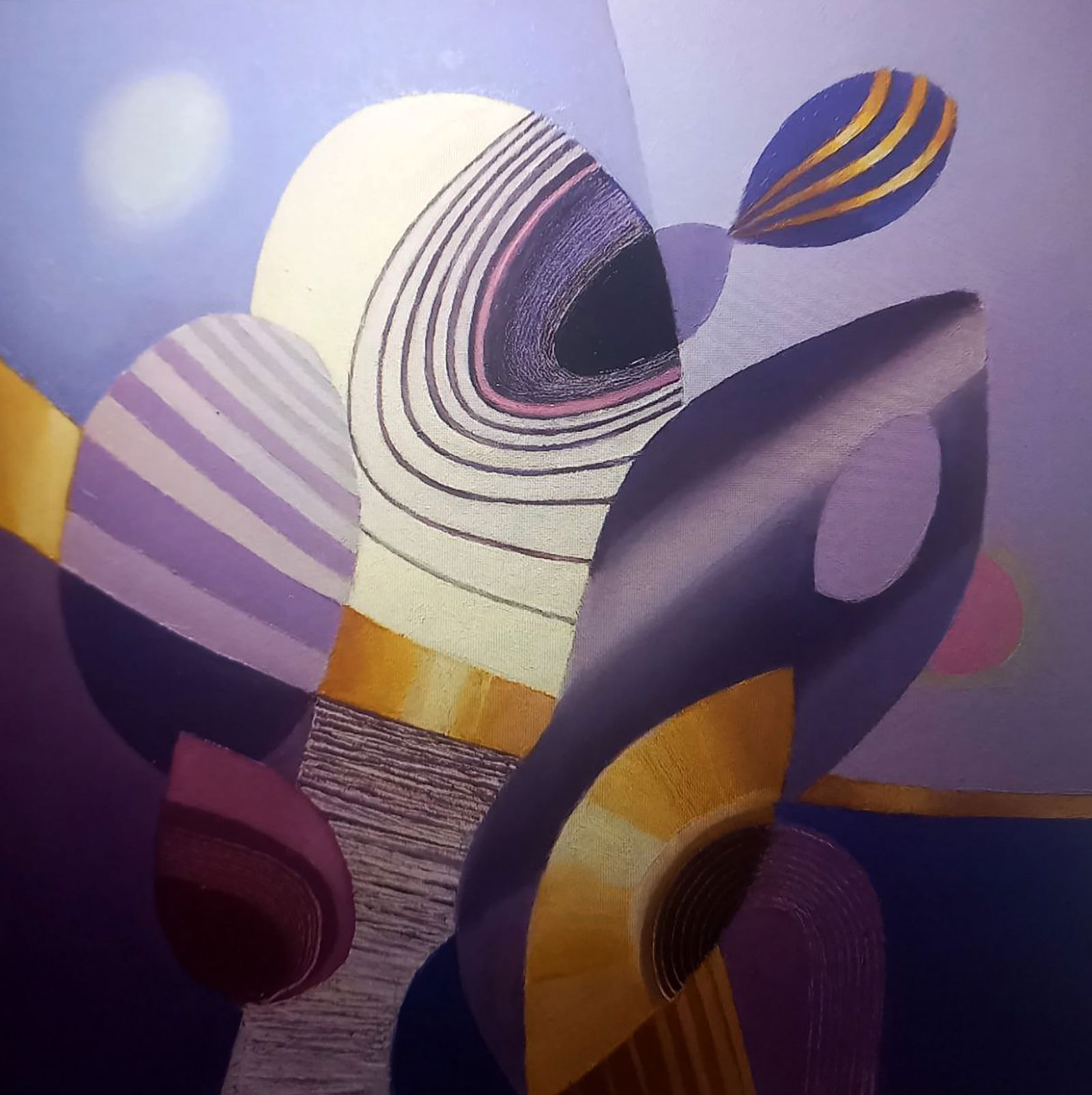 Oil painting Playing with shapes Alexander Strashevich: Title: Oil painting Playing with shapes Alexander Strashevich Description: 27STRASH Painter: Alexander Strashevich Size: 50x50 cm/19.68x19.68 inches Components: oil, cardboard Original painting CONDIT