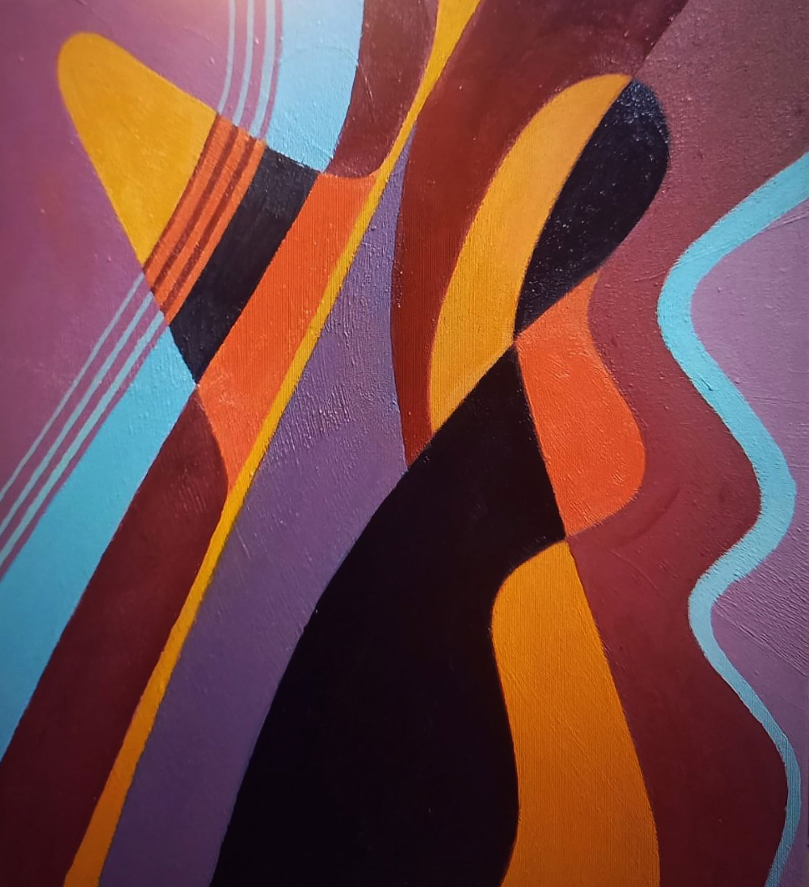 Oil painting Bend Alexander Strashevich (1 of 5)