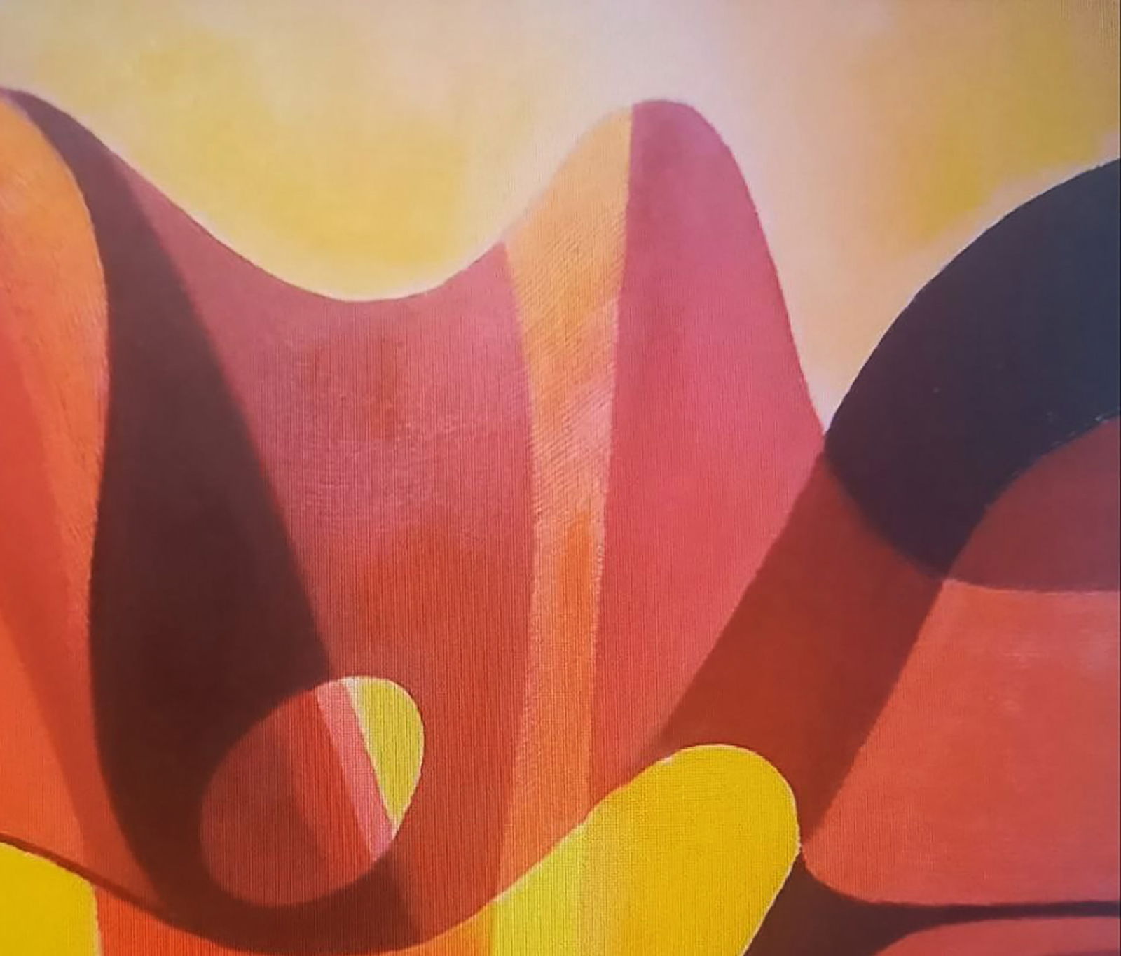 Oil painting Red shapes Alexander Strashevich - 3