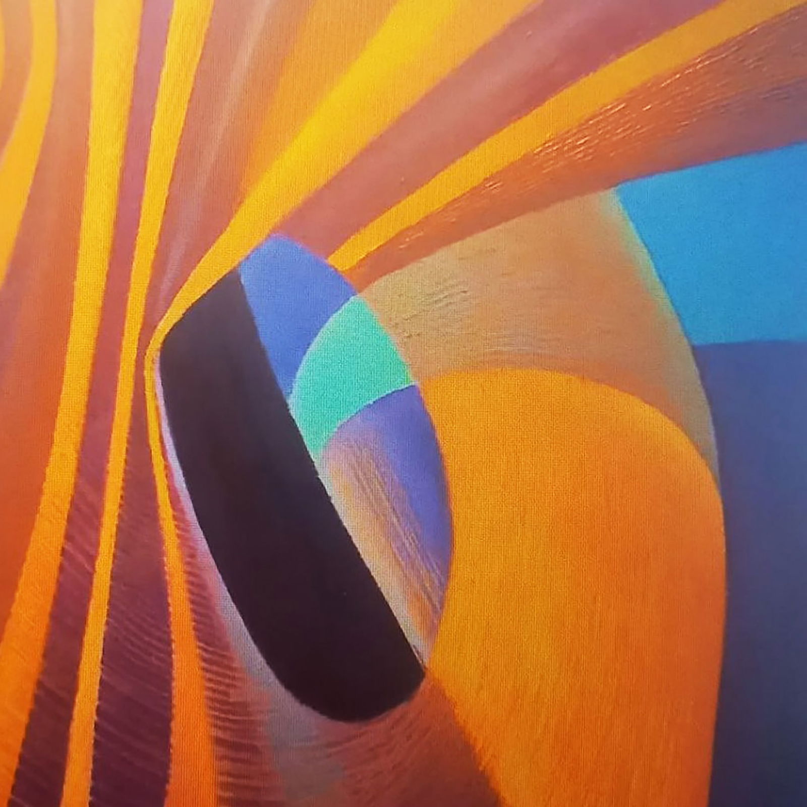 Oil painting Orange sculpture Alexander Strashevich - 3