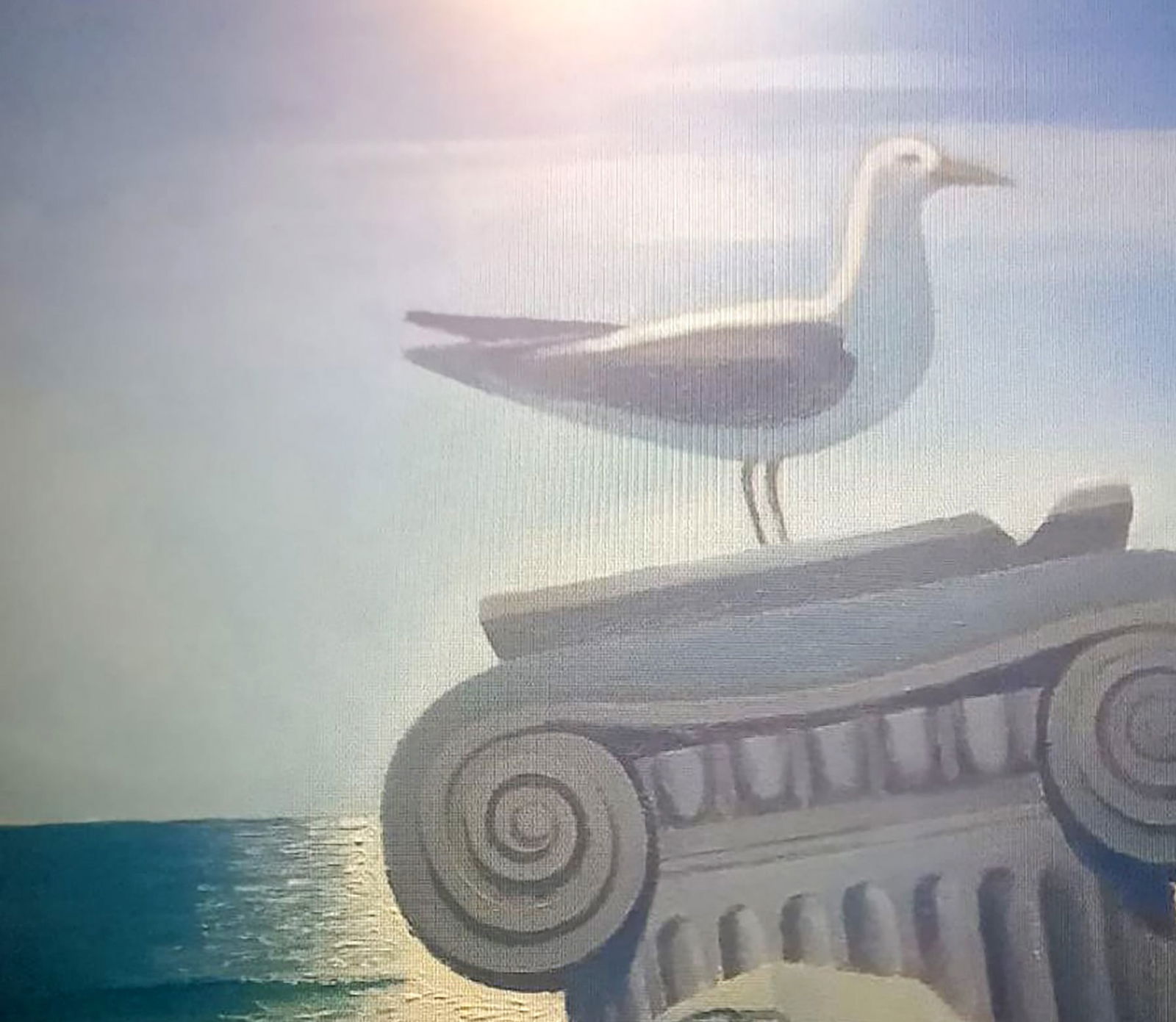 Oil painting Ruins of civilization Alexander Strashevich - 2