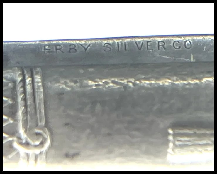 Vintage Derby Silver Co Sterling Pocket Knife - 10