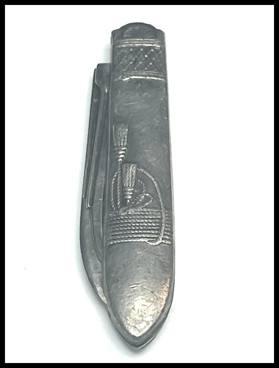 Vintage Derby Silver Co Sterling Pocket Knife - 4
