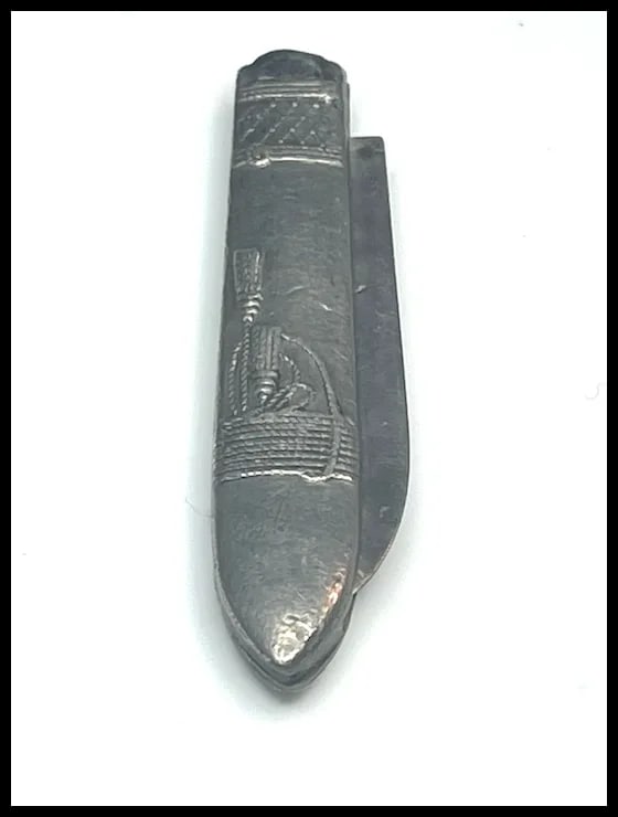 Vintage Derby Silver Co Sterling Pocket Knife - 5