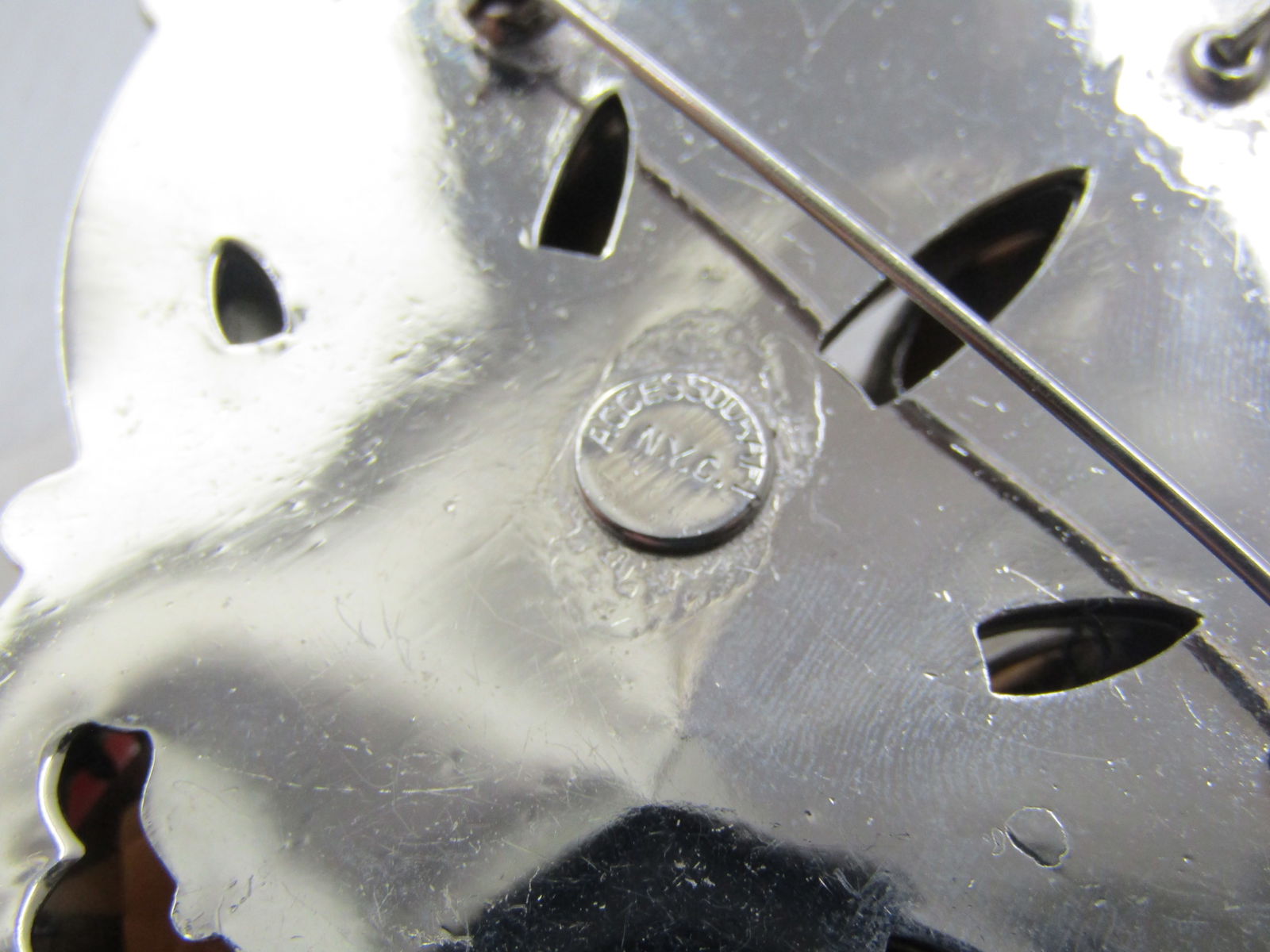 Vintage Smoky Rhinestone Brooch & Earrings, Sarah Coventry. 1960’s. - 6