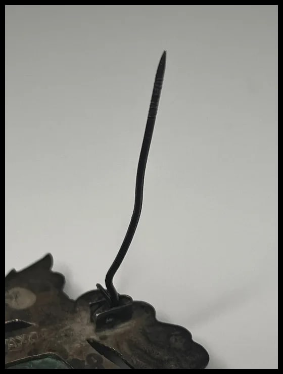 Vintage TAXCO 925 Sterling Silver and Carved Stone Pendant - 7