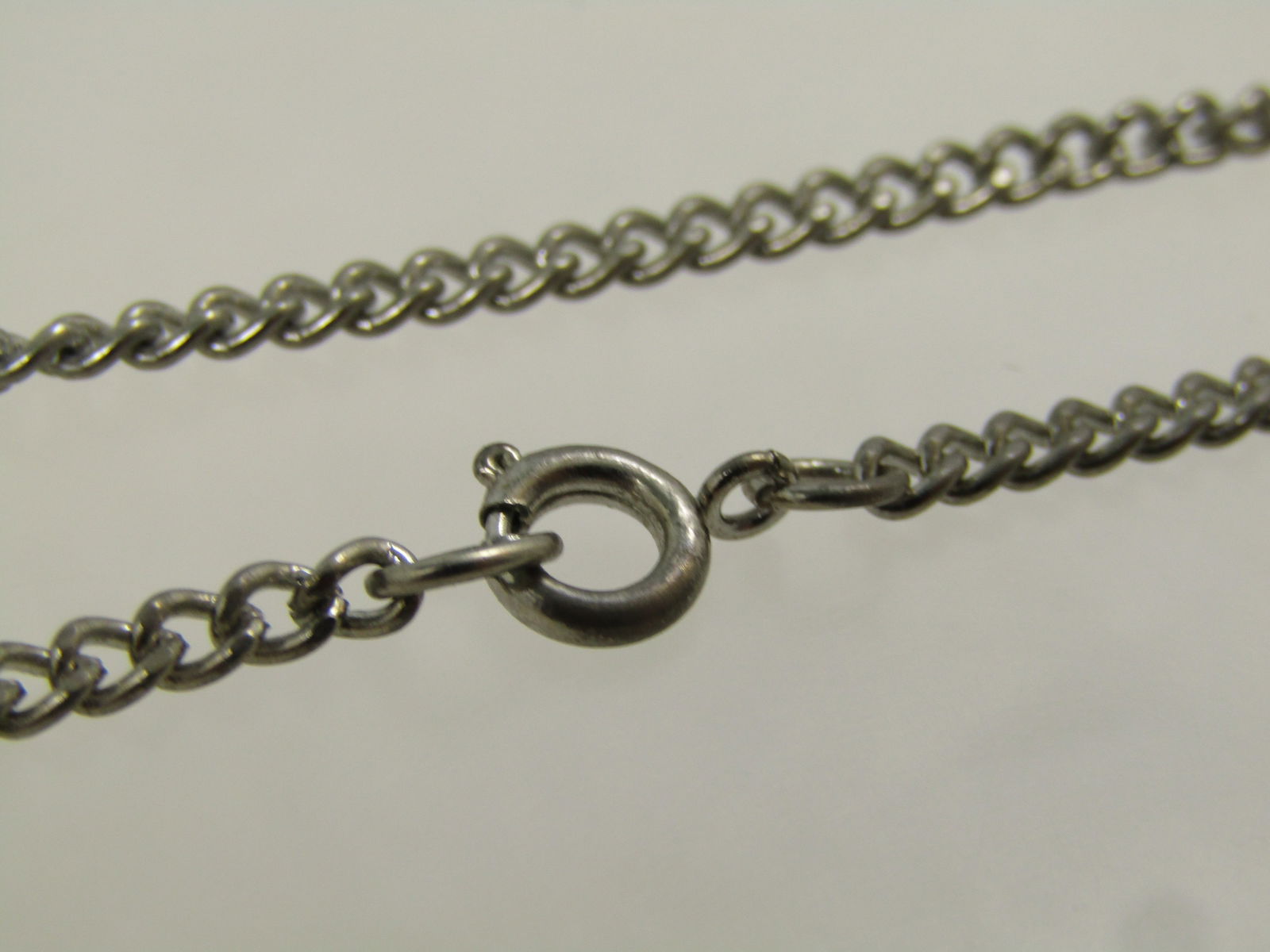 Vintage Yellow/Orange/Red Enameled Eagle Necklace, 18", Unisex, 1970's-1980's - 5