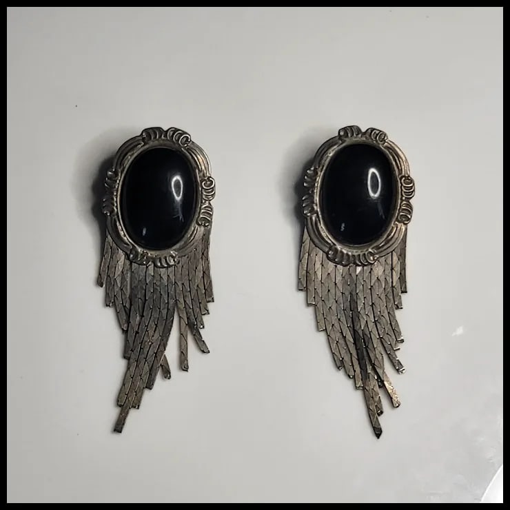 Vintage Tassle Earrings - 2