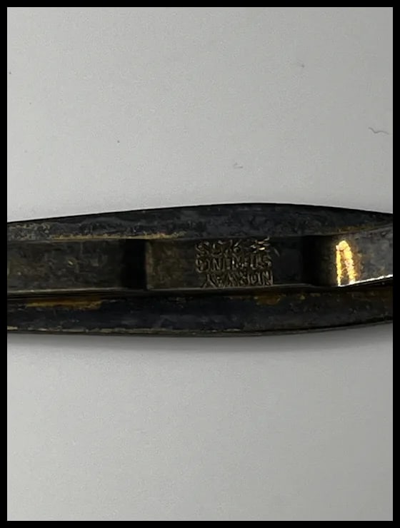 Vintage Norway Sterling Silver and enamel brooches, pin, and barrette - 5