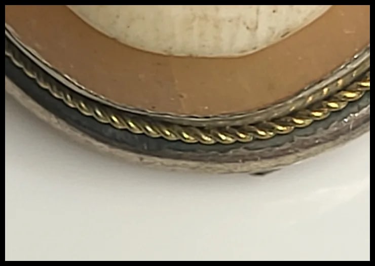 Silver Cameo Brooch/Pin/Pendant - 4