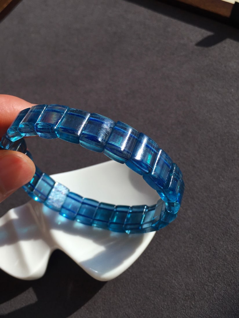 Natural Lapis Lazuli Bracelet - 3