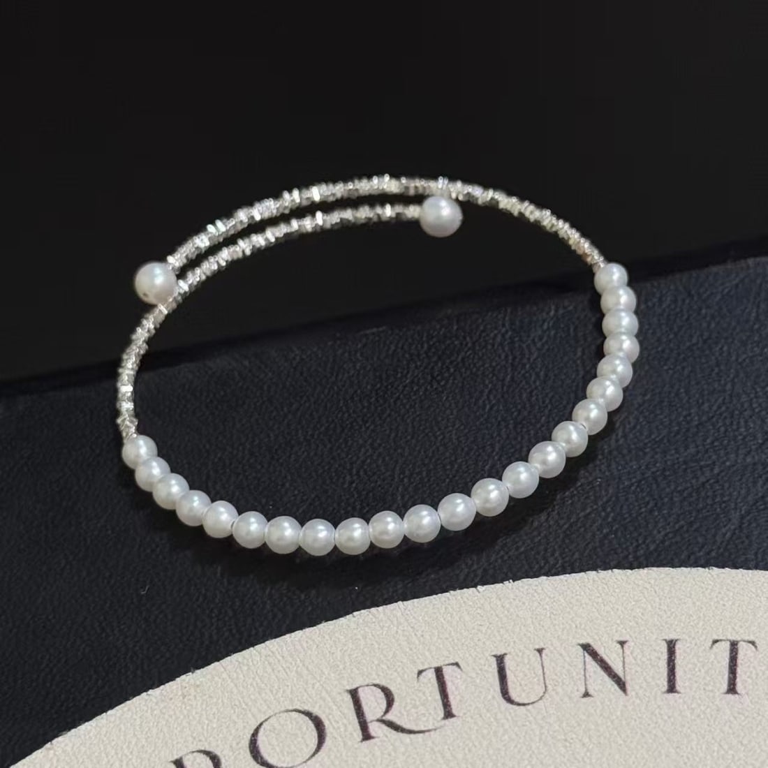 Natural freshwater pearl bracelet - 4