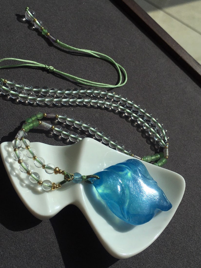 Natural Lapis Lazuli Pendant - 2