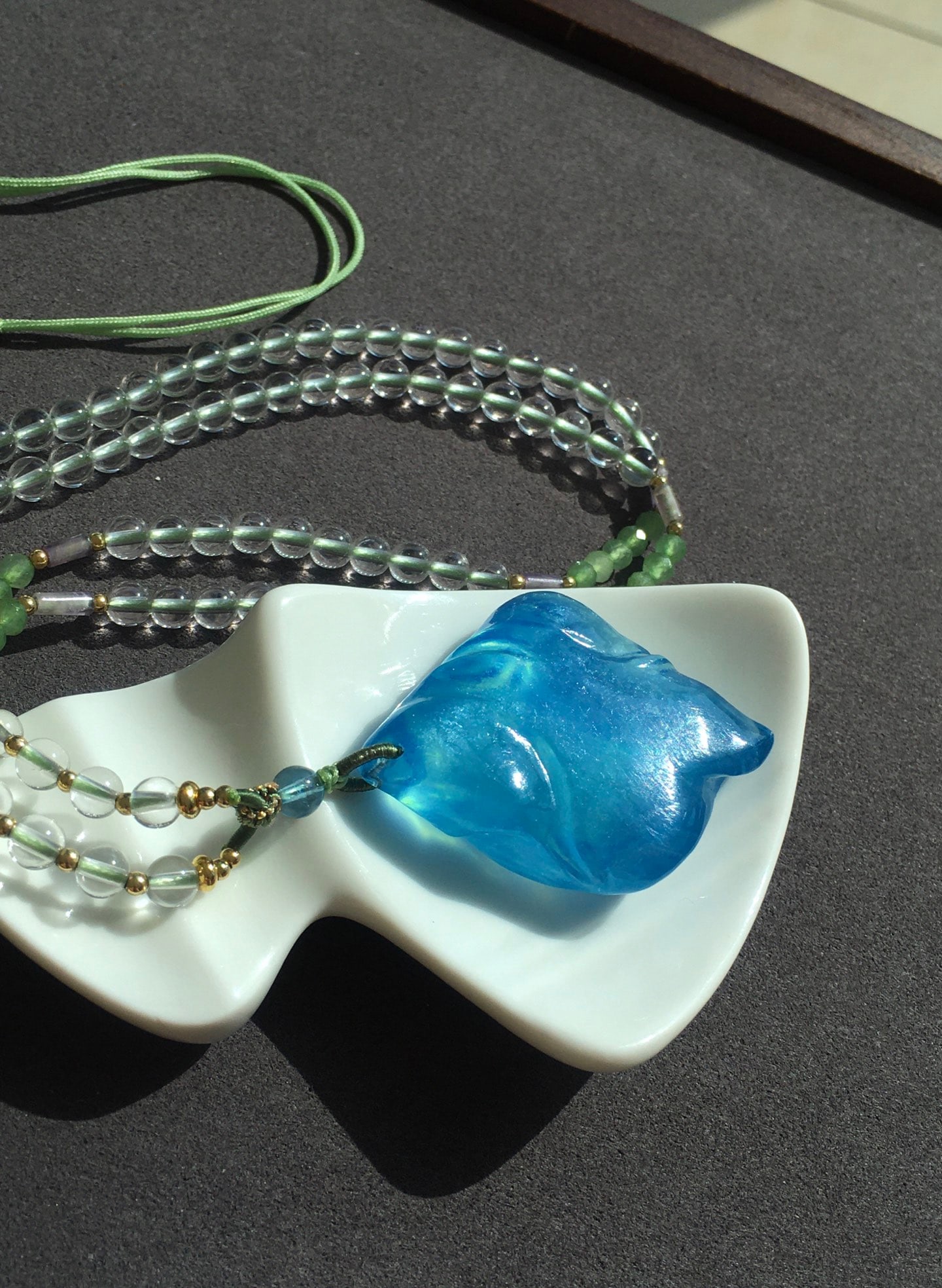 Natural Lapis Lazuli Pendant - 5