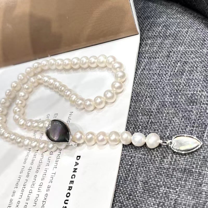 Natural pearl necklace - 2