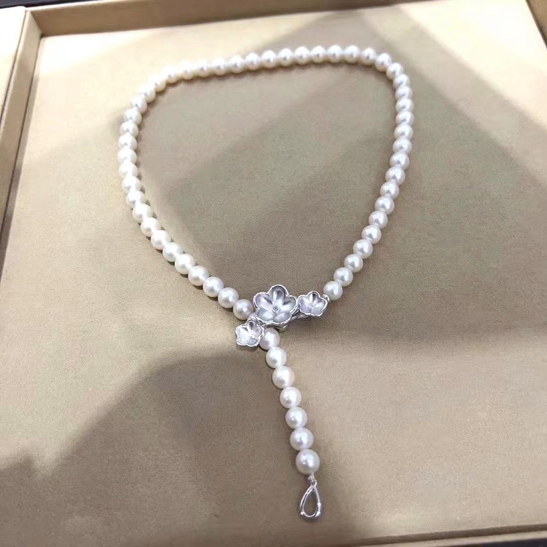 Natural pearl necklace - 2