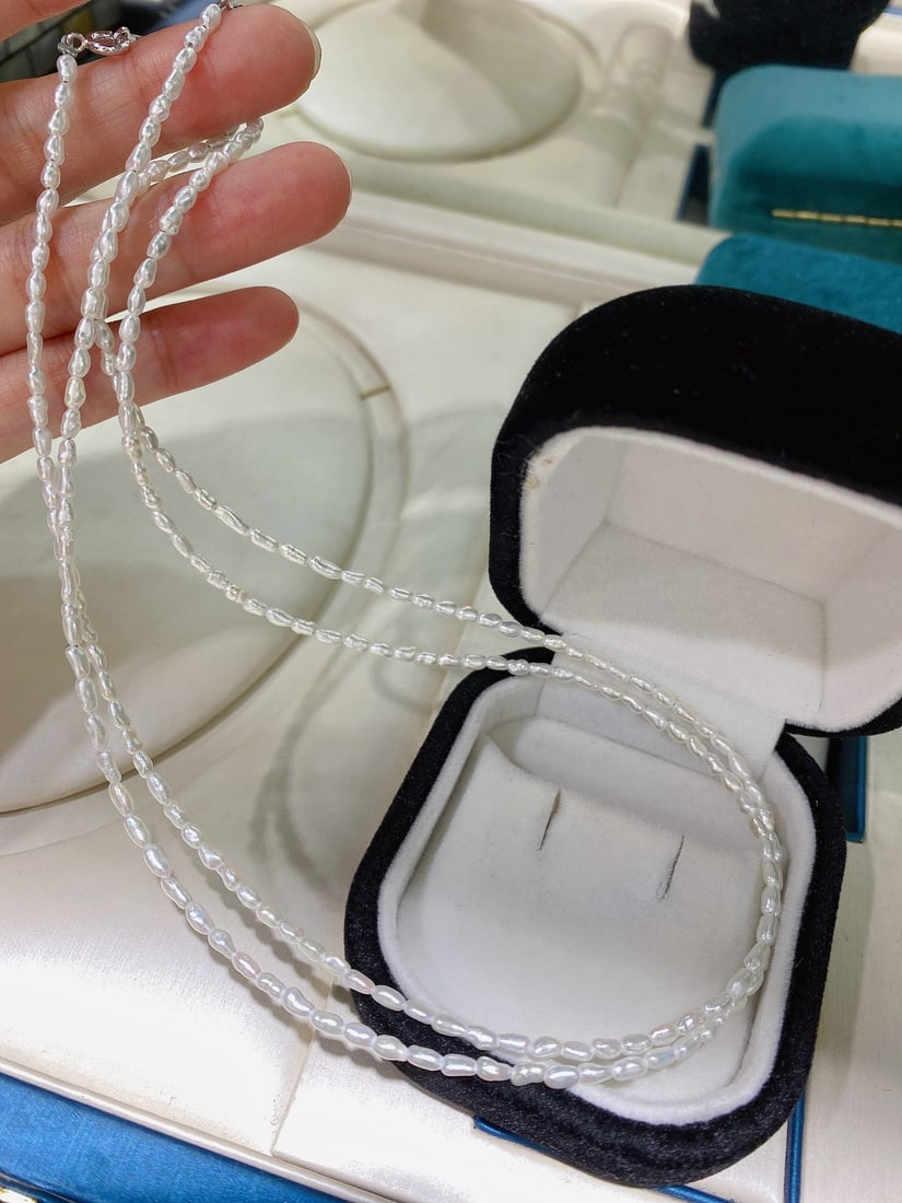 2.5-3mm Pearl Necklace | Layered / Pendant Ready - 3