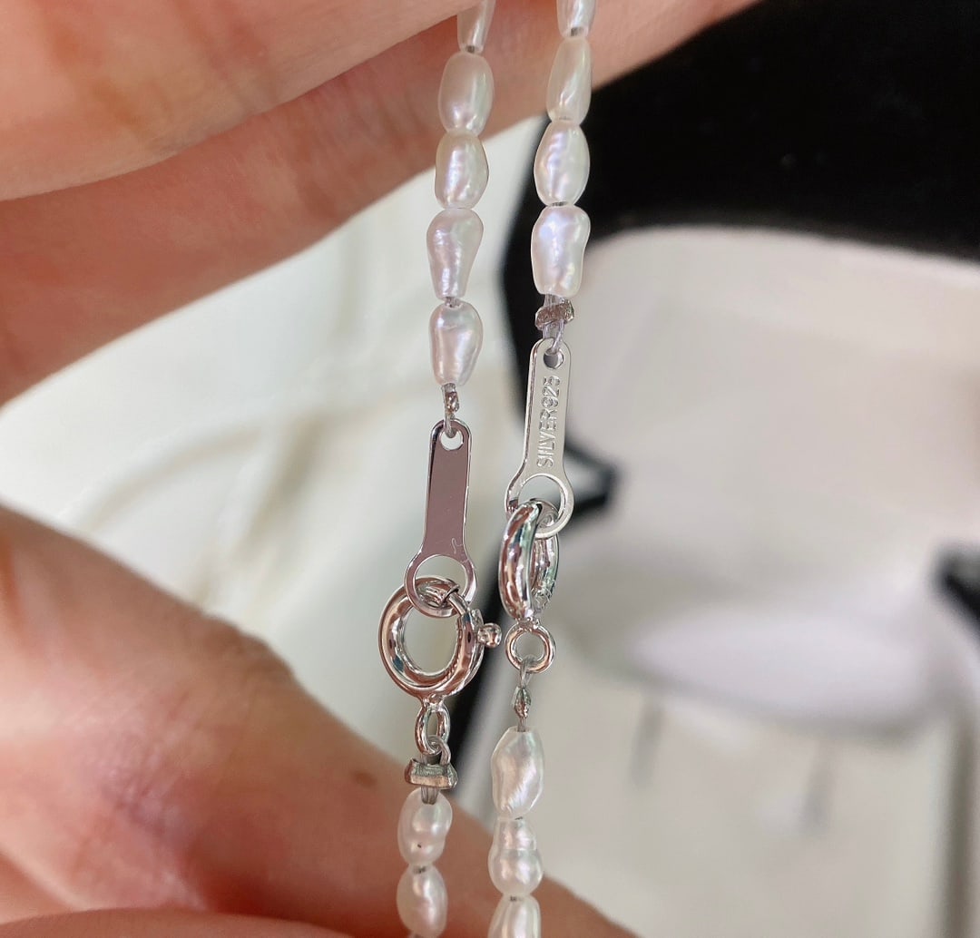 2.5-3mm Pearl Necklace | Layered / Pendant Ready - 4