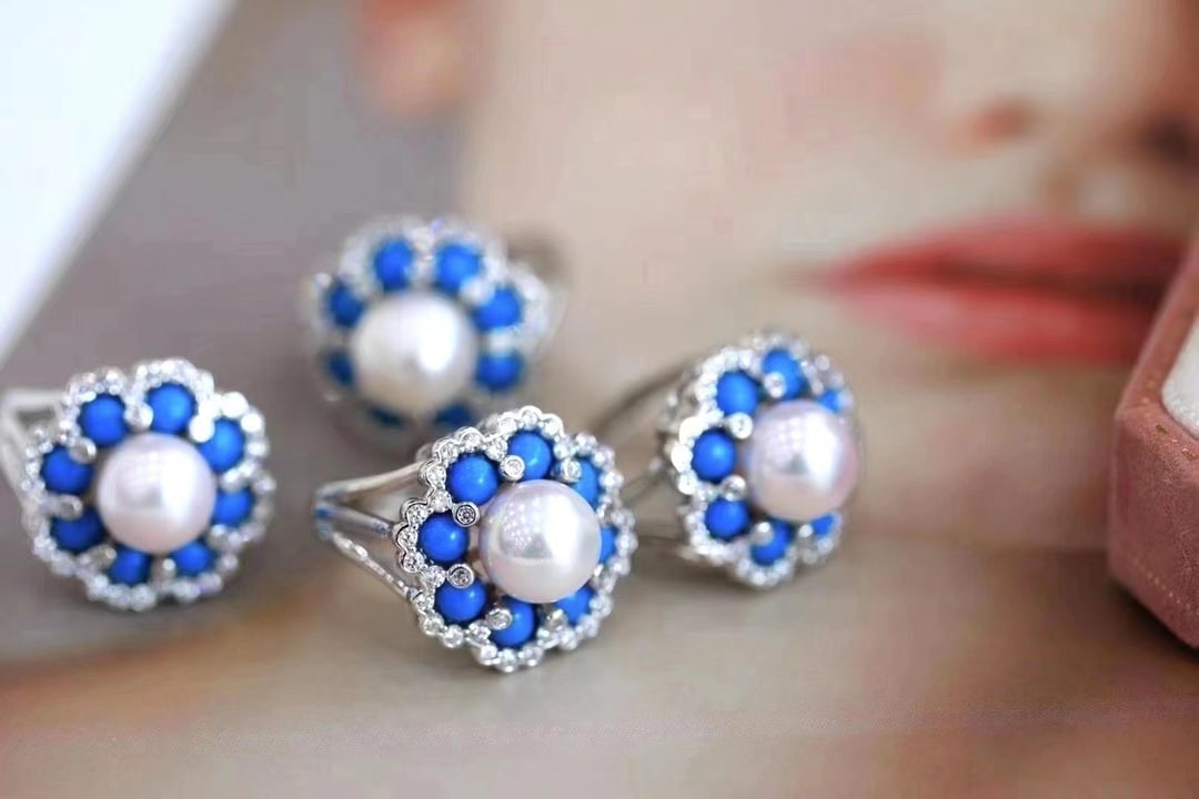 S925 sterling silver natural pearl ring - 3