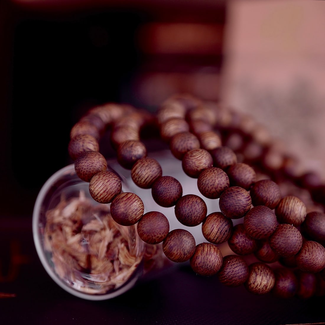 Natural Agarwood Bracelet - 7