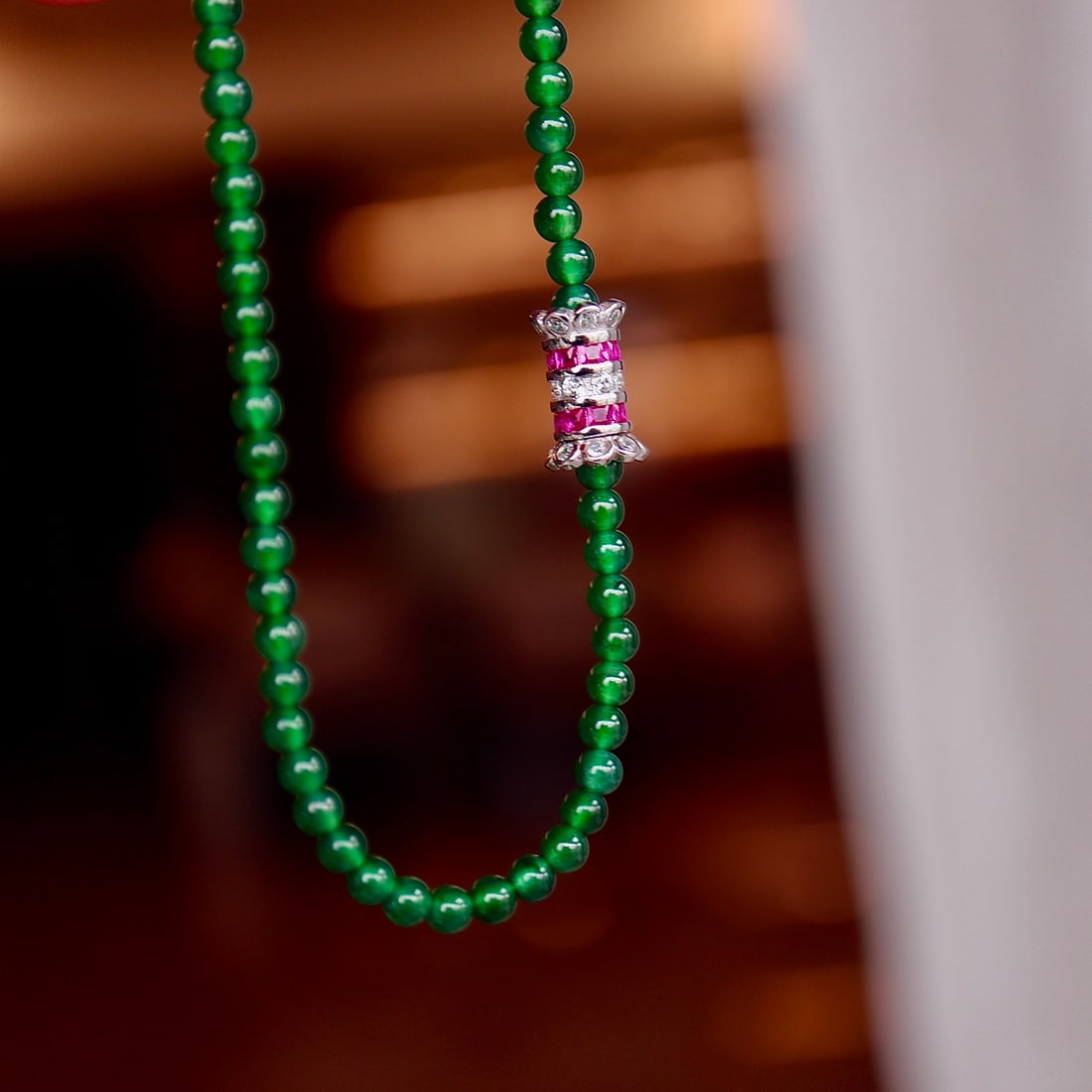 Natural jade bracelet - 5