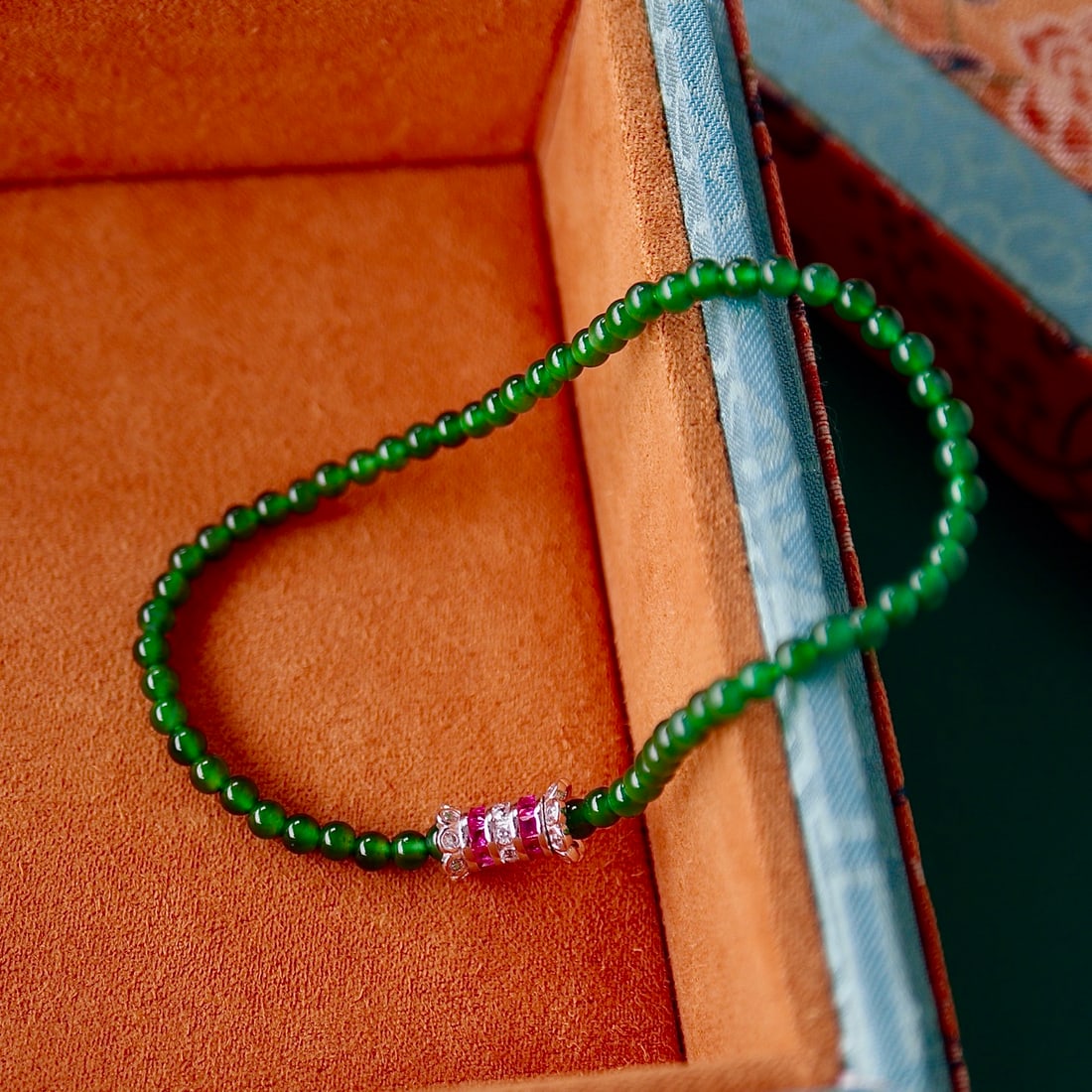 Natural jade bracelet - 6