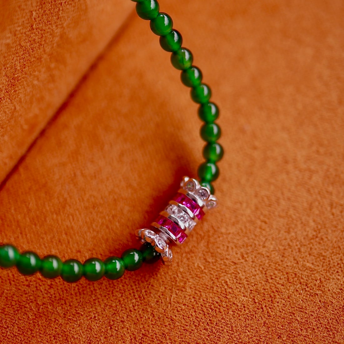 Natural jade bracelet - 8