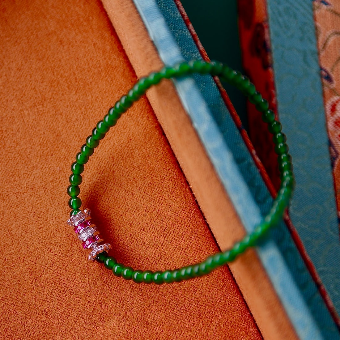 Natural jade bracelet - 9
