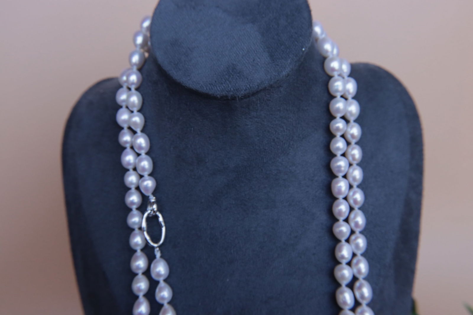 Natural Aurora Freshwater Pearl Necklace, 7-10mm, High Luster - 3