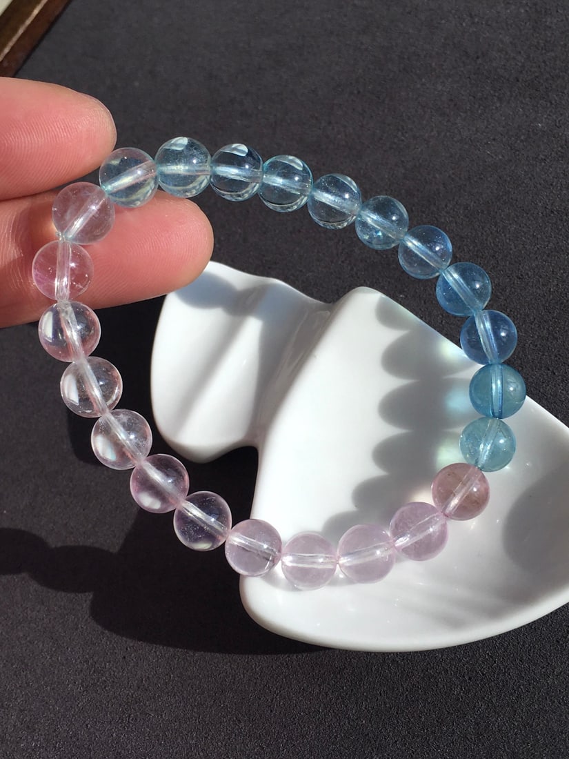 Natural Morganite Bracelet - 4