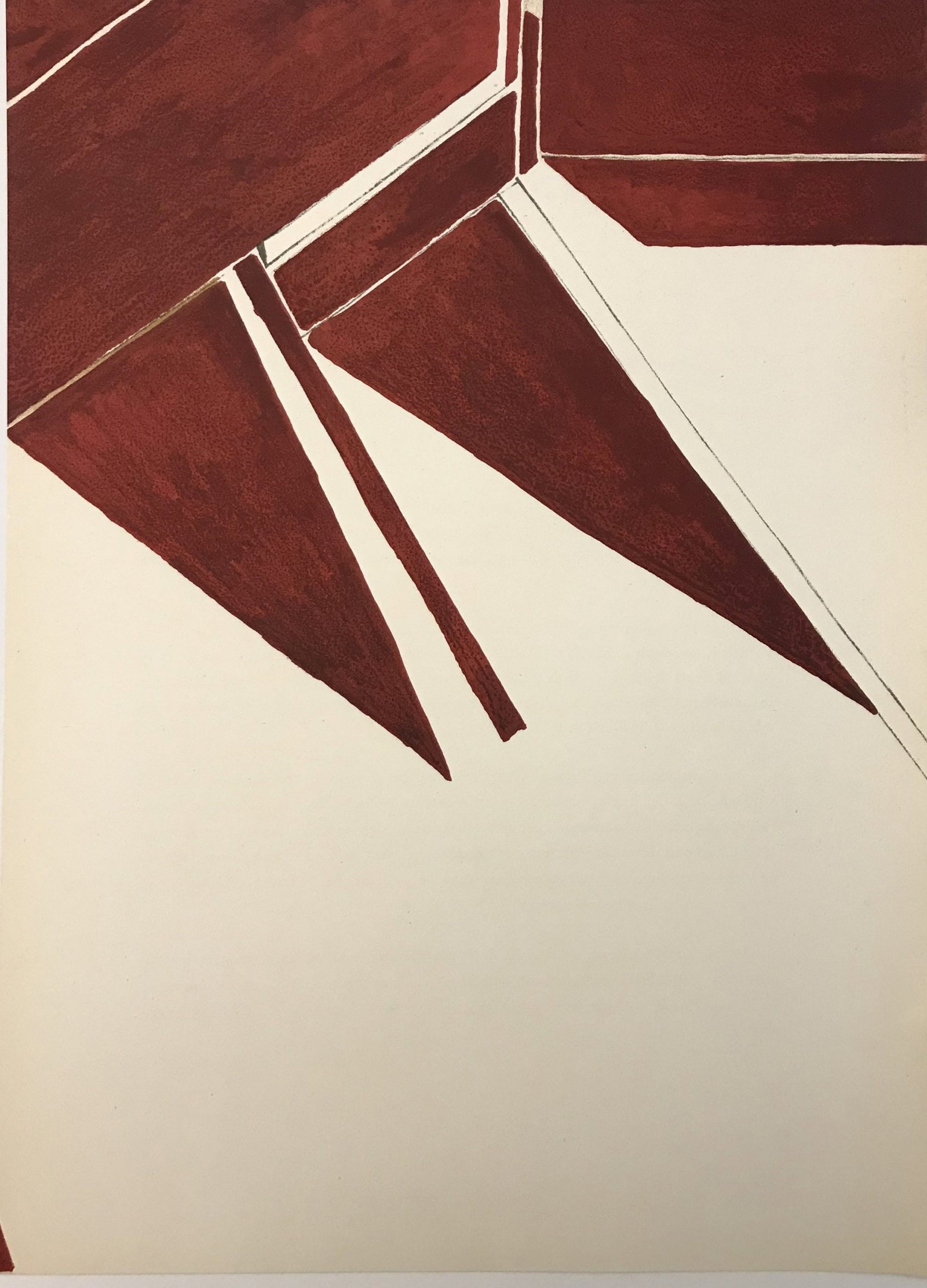 Palazuelo Original Lithograph DM00373 Derriere le Miroir 1955 (1 of 1)