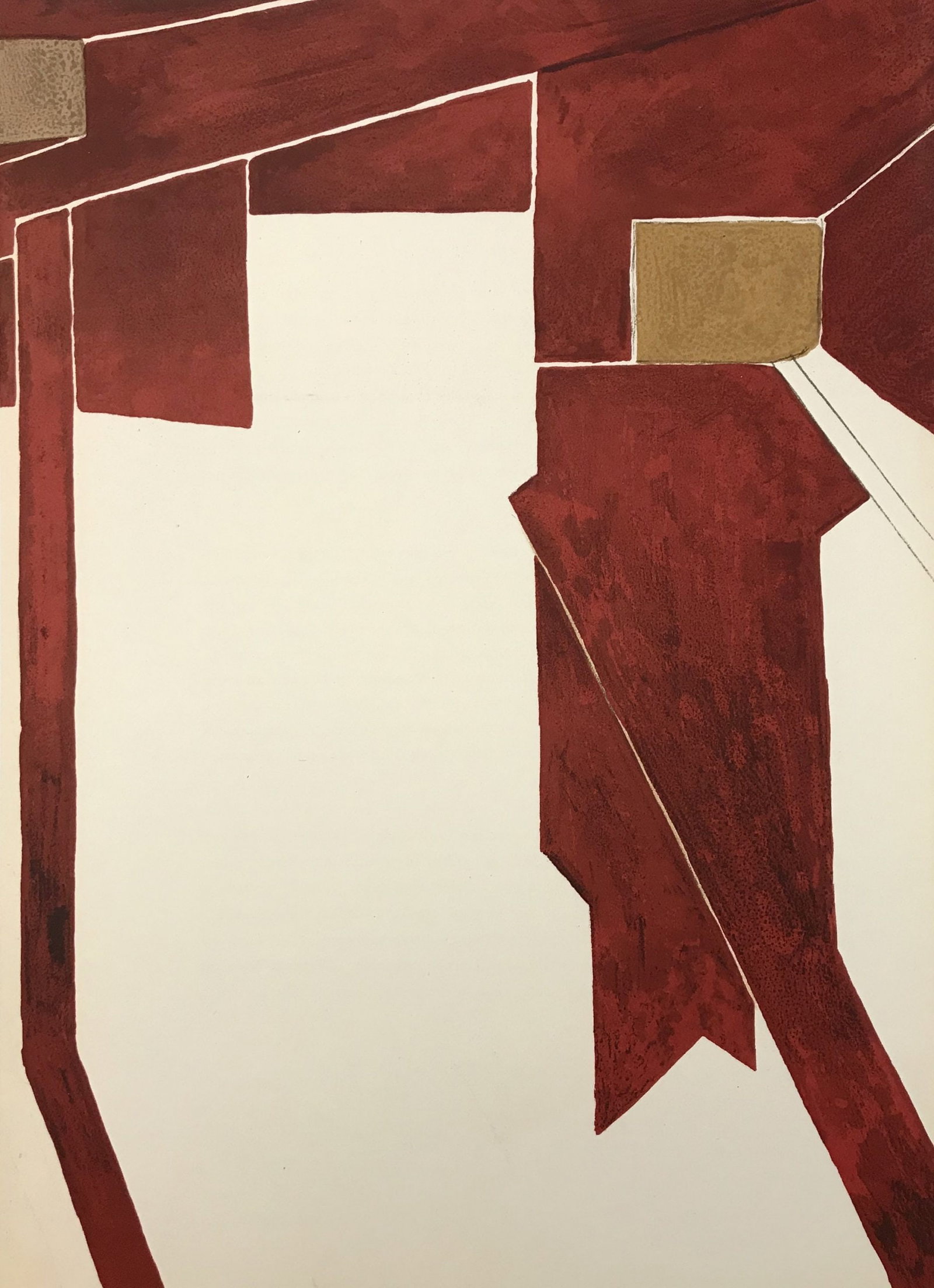 Palazuelo Original Lithograph DM00473 Derriere le Miroir 1955 (1 of 1)