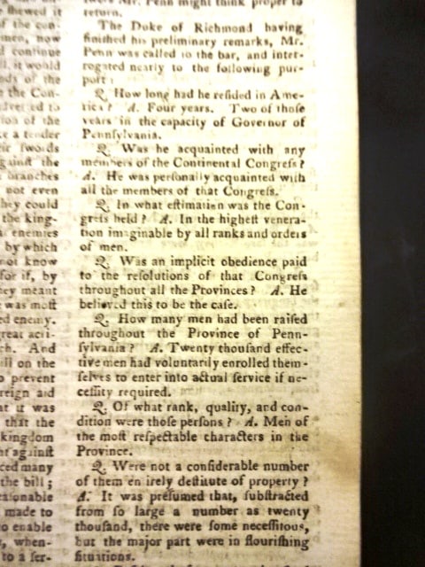 1775 Gentleman's Magazine Revolutionary War New York - 2