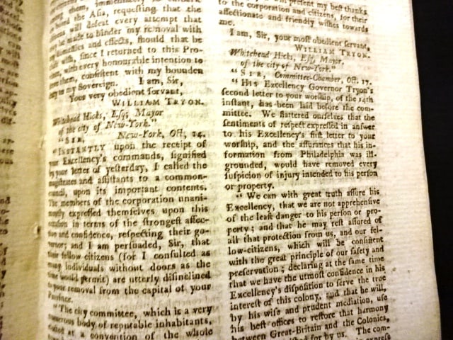 1775 Gentleman's Magazine Revolutionary War New York - 3