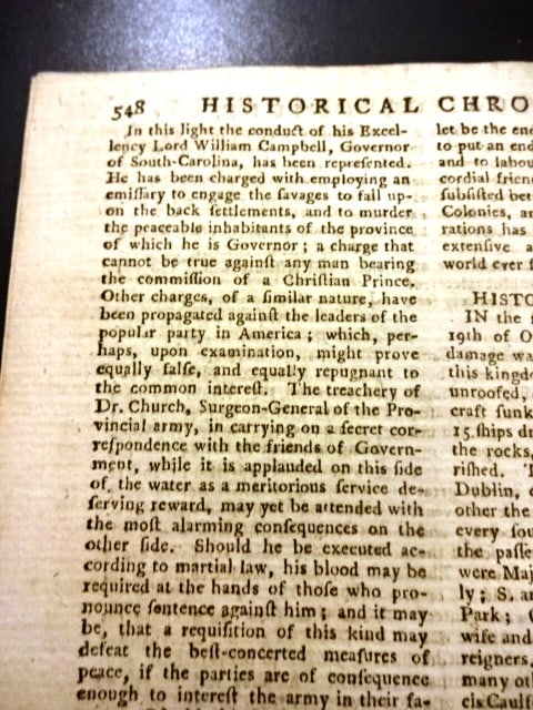 1775 Gentleman's Magazine Revolutionary War New York - 4