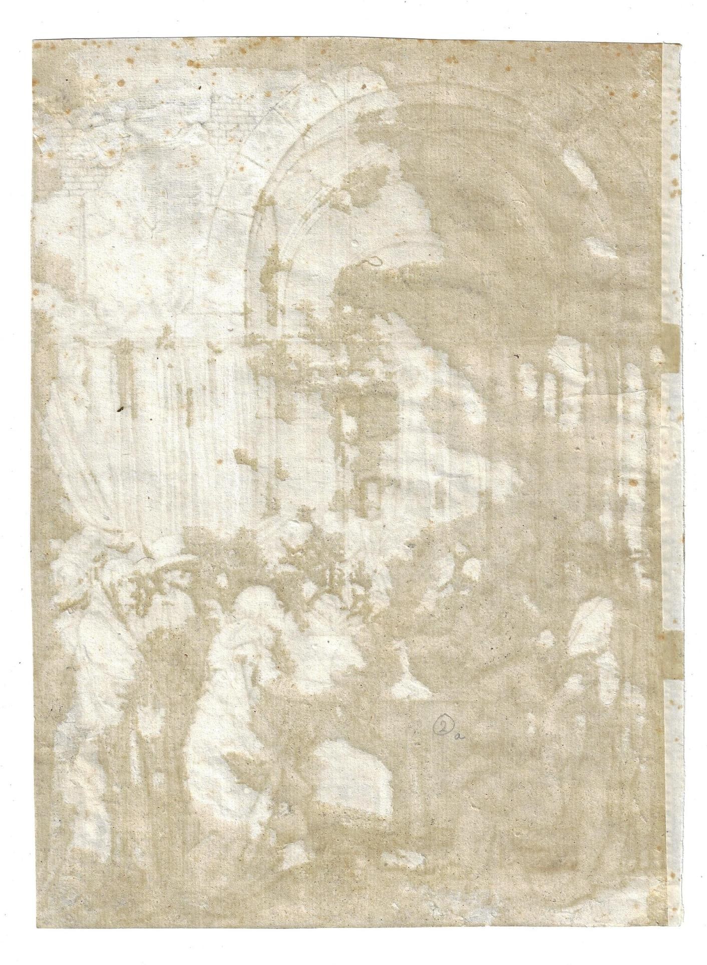 1520 Raimondi Engraving After Albrecht Durer Life of the Virgin - 2