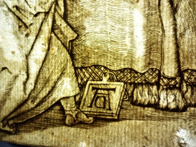 1520 Raimondi Engraving After Albrecht Durer Life of the Virgin - 3