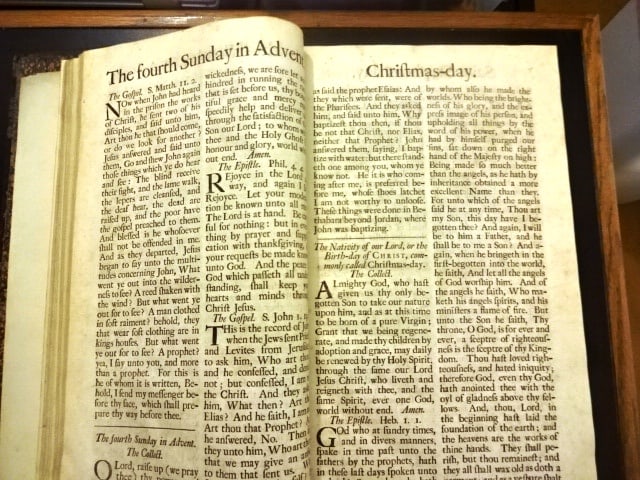 1724 Folio Book of Common Prayer - 3