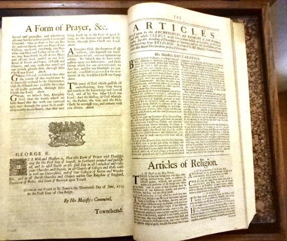 1724 Folio Book of Common Prayer - 7