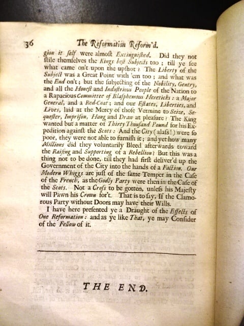 1681 The Reformation Reform'd History of New-fashion'd Christians - 3