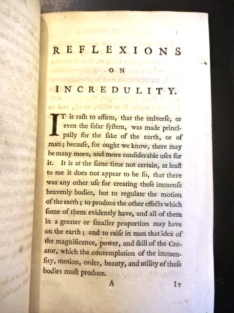 1750 Leather Reflexions of Incredulity to Religion - 2