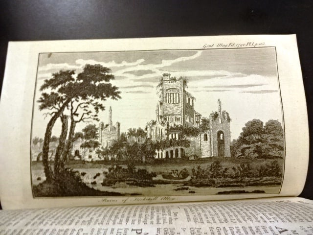 1790 Gentleman's Magazine Bunker Hill Engraving - 3