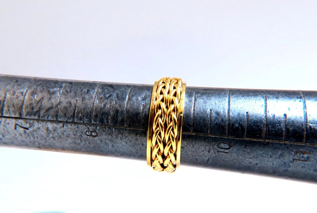 Wedding Bands Matching 14kt Gold 7.5 4.5mm Size: 9 9.25** - 7