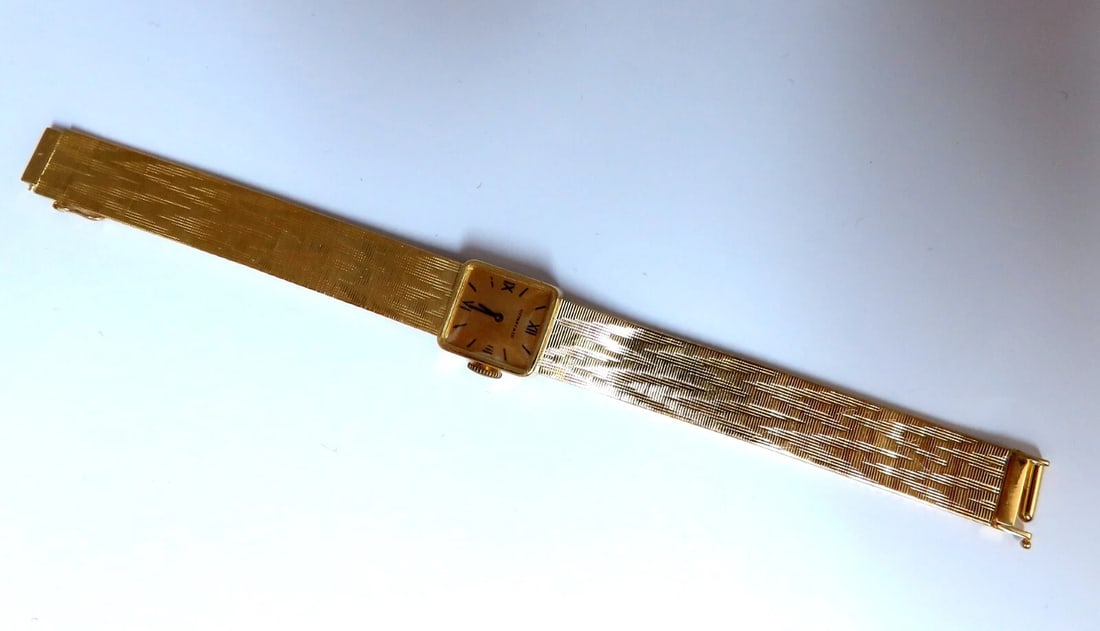 Tiffany & Co Vintage Gold Watch 18kt 6.5 inch** - 7