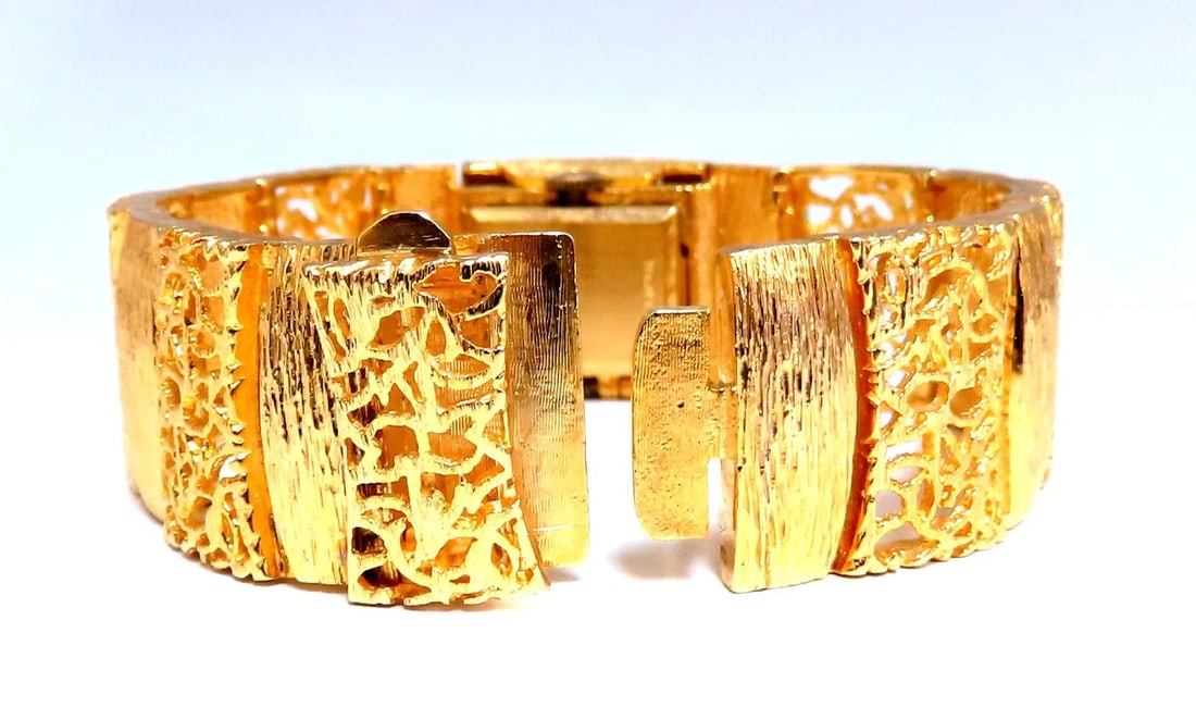 Baume Mercier Vintage Gold Watch 14kt** - 3