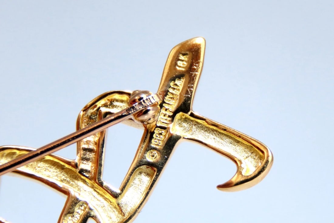 Authentic Tiffany Paloma Picasso XO PIN 18kt** - 3