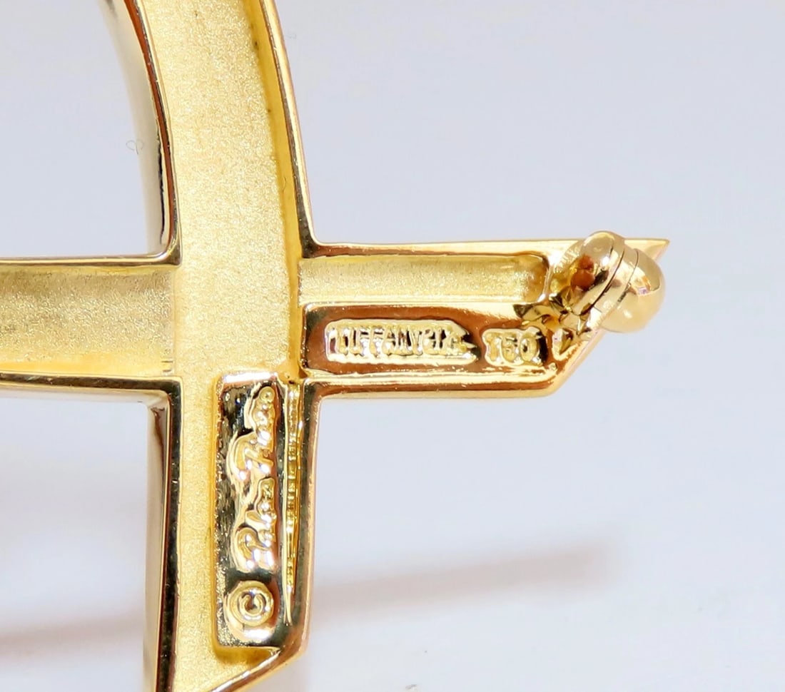 Authentic Tiffany Paloma Picasso Heart Pin 18kt** - 4