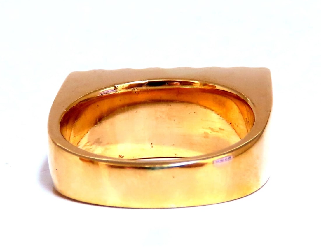 1.58ct natural rubies and diamonds ring Flat band - 4