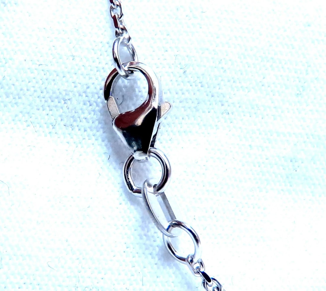 .59ct Natural Round Diamonds Circle Pendant Necklace 14kt** - 3