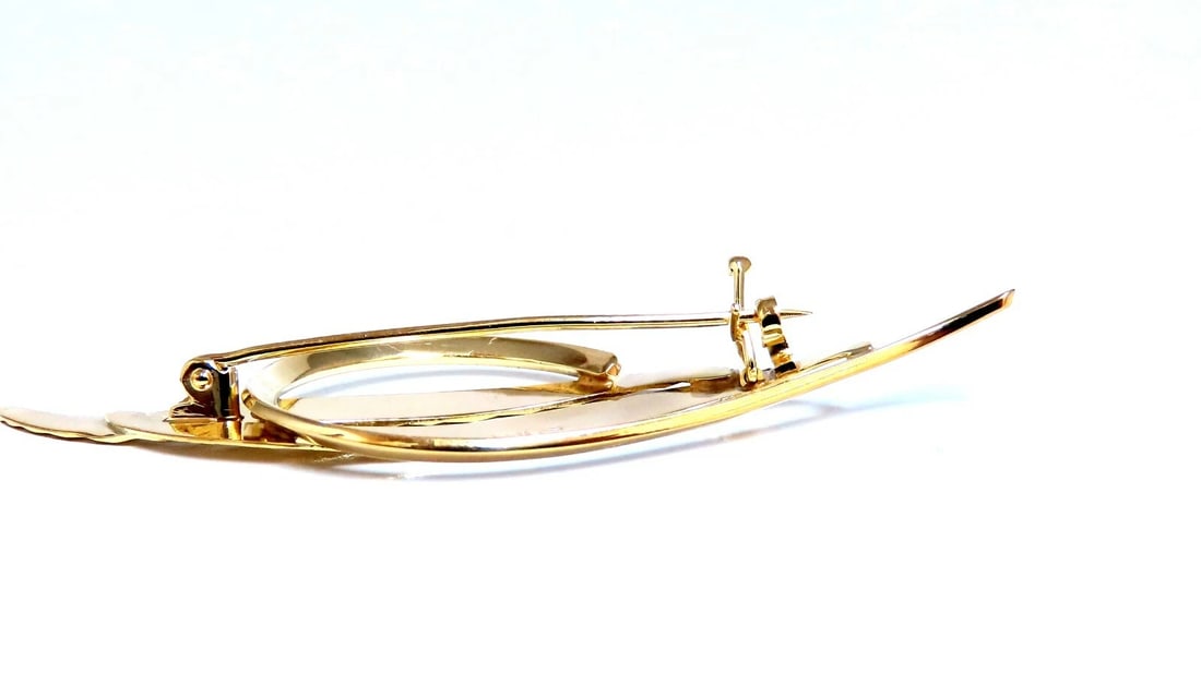 Leaf Pin 14kt ** - 4